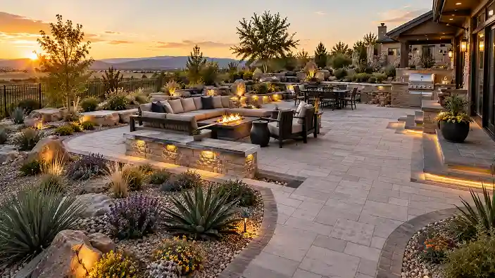 Ridgewell landscaping project in Colorado