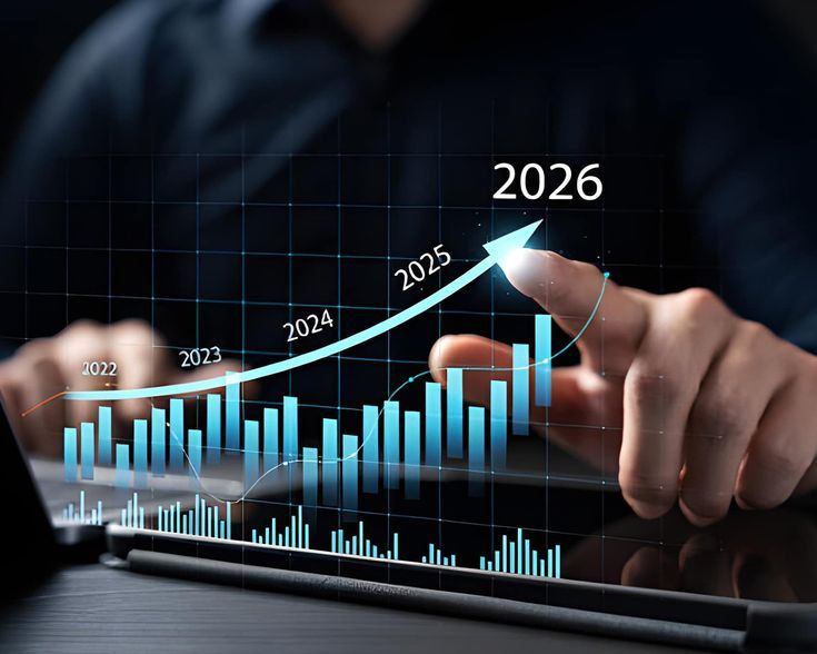 Year-over-year organic traffic growth chart